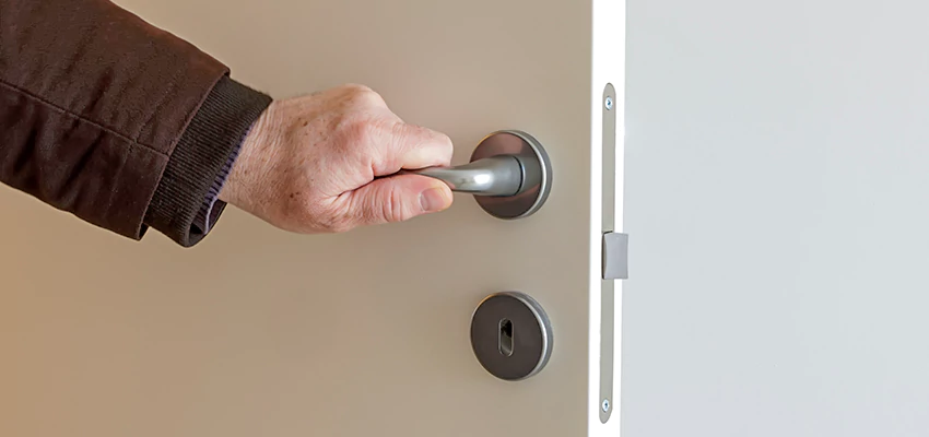 Restroom Locks Privacy Bolt Installation in Glendora, California